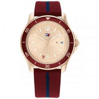 Reloj Tommy Hilfiger para mujer 1782510 en acero dorado con correa de cuero