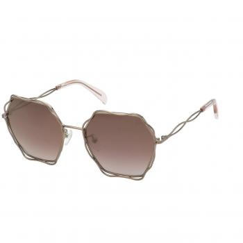 Gafas de Sol TOUS STO445 Shiny Red Gold 57 para Mujer