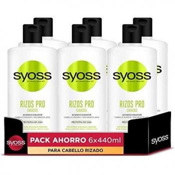 Syoss - Acondicionador para pelo rizado - Rizos Pro - 6uds de 440Ml