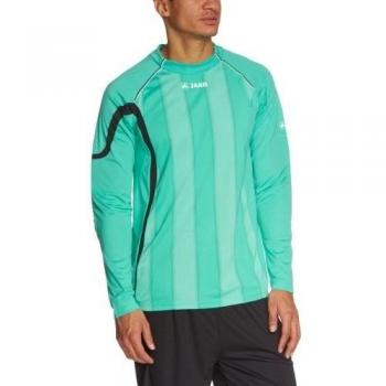 JAKO Torwarttrikot Passion - Camiseta de portero de fútbol para hombre, color turquesa / negro, talla XL