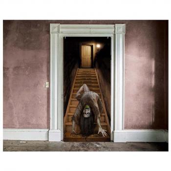 Puerta Escaleras Decorativa 80x180 cm - Guirca, ideal para decoraciones de fiestas