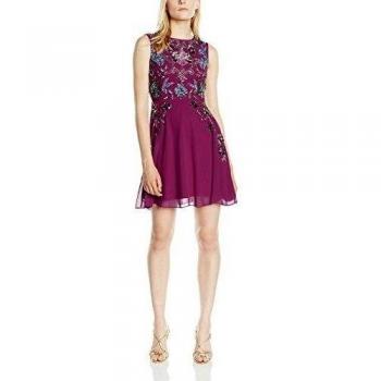 Frock and Frill Esmerelda Sequin Skater - Bata para mujer, color red