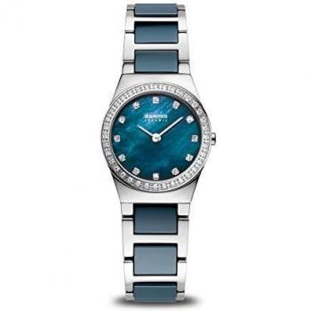 BERING Reloj Analógico para Mujer de Cuarzo con Correa en Acero Inoxidable 32426-707