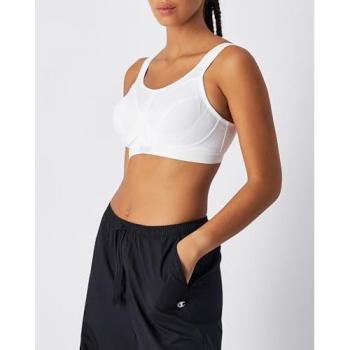 Sujetador Deportivo Champion Shock Absorber D+ Max Bra Blanco para Mujer con Soporte Extremo