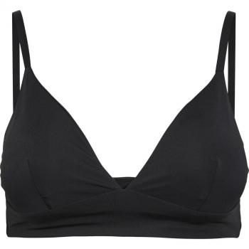 Sujetador Triangular Sin Costuras para Mujer Pieces Namee, Negro, Talla M