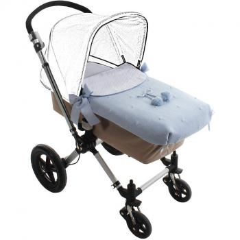 Uzturre 72AD-BEBE_A - Saco 3 usos, unisex, color azul
