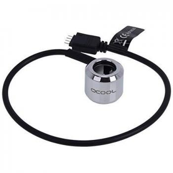 Alphacool Aurora RBG LED Ring 13mm HardTube - Chrome