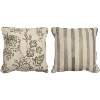 NAF NAF 2 Fundas de cojín de decoración BARCELONA 50x50 cm 85% algodón 15% poliéster