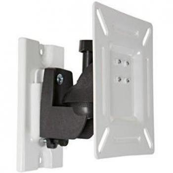 4World Single Arm Wall Mount for LCDPDP 15-22 pulgada tilt swivel max load 15 kg blanco