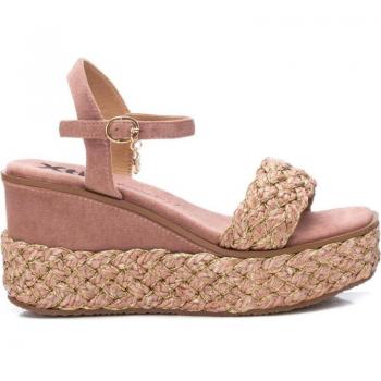 Sandalias de Mujer XTI 142675 en color Nude con hebilla