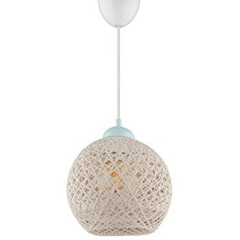 Lámpara de Techo Colgante Blanco 54 cm E27 Max 60 W WELLHOME