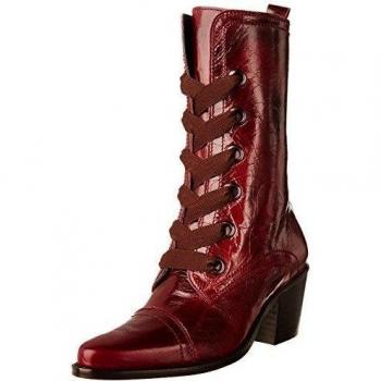 Stéphane Gontard Bastide - Zapatos de Cordones para Mujer Rojo Rouge