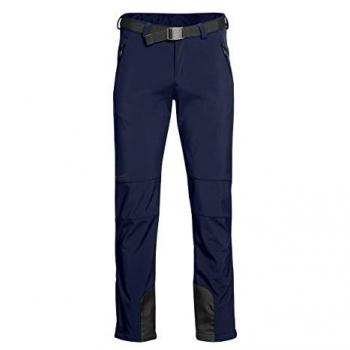 Maier Sports Men's Tech Softshell Pants - Dark Blue, Size 60