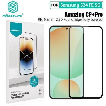 Nillkin CP+Pro Tempered Glass Screen Protector for Samsung Galaxy S24 FE - Anti-Explosion 2.5D Full Glue Film