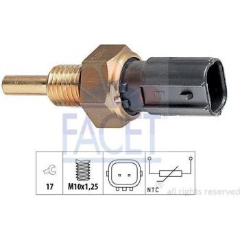 Sensor de temperatura del refrigerante FACET 7.3299