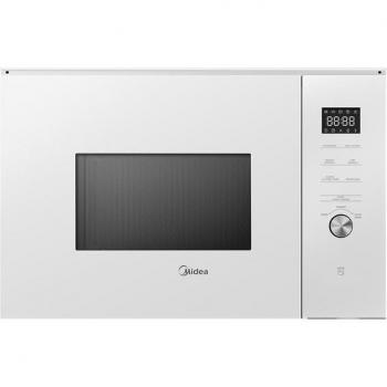 Microondas Integrable Midea 25 litros Inverter con Grill Cristal Blanco 900 W
