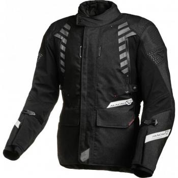 Chaqueta de Moto Macna Ultimax Negra Impermeable Textil 3XL