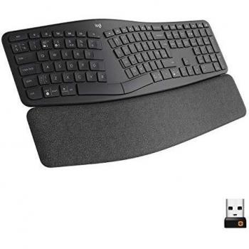 Logitech Ergo K860 Teclado Inalámbrico Bluetooth RF Grafito QWERTY UK
