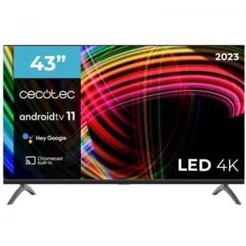 Smart TV Cecotec A3 Series ALU30043S 43'' 4K UHD LED HDR10 Android 11 Negro