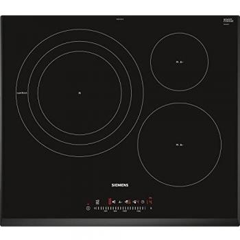 Siemens iQ300 Placa de Inducción, Negro, 60 cm