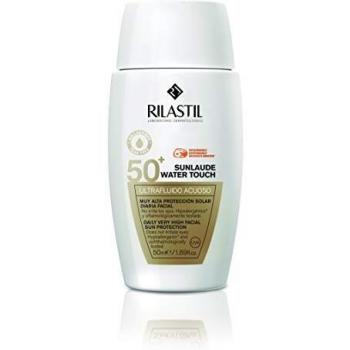 Rilastil Sunlaude Water Touch - Ultrafluido Facial de Protección Solar SPF 50+, 50 ml
