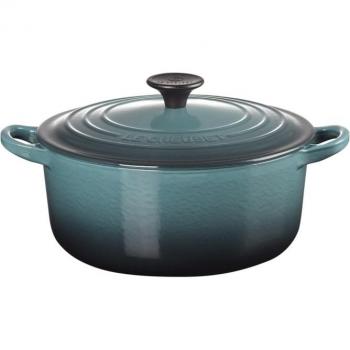 Le Creuset Signature Azure Cast Iron 28cm Round Casserole