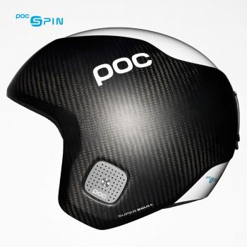 Casco POC Super Skull SPIN negro blanco XL-XXL