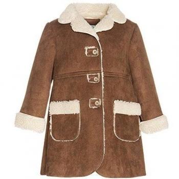 Nanos 2619524821, Abrigo Para Niñas, Tostado, 4