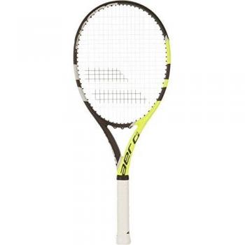 Babolat Aero G Unstrung Raquetas de Tenis, Hombre, Negro / Amarillo / Gris, 1