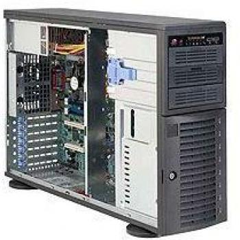 Supermicro SuperChassis SC743T-500B carcasa de ordenador Estante Negro 500 W - Caja de ordenador