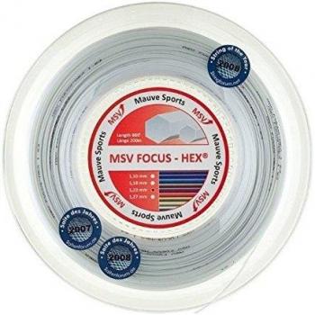MSV Focus-Hex Rollo de Cuerdas Blanco Blanco Talla:1.23mm