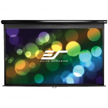 Elite Screens Manual Projection Screen 135 16:9, 298x168cm, Black