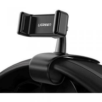Soporte Ugreen para montaje en vehículo Clip de tablero Negro (60796)