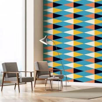 Papel pintado Hexoa Simetría Dinámica 52x1000 cm