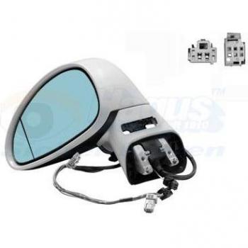 Espejo retrovisor VAN WEZEL 0970805, tipo: espejo retrovisor, características: diseño específico para vehículos, ajuste manual, cristal convexo para mayor visibilidad, incluye soporte de montaje y cumple con estándares de calidad