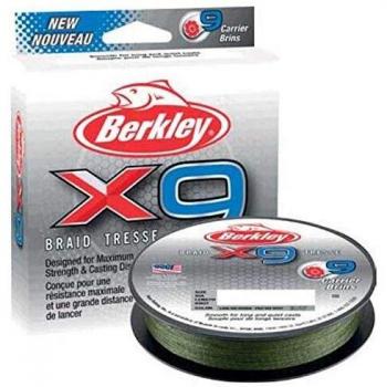 Berkley Sedal Trenzado Unisex Adult X9, Color Verde