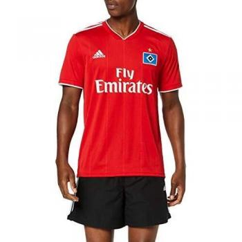 Adidas Hamburger SV Away – Maillot Manga Corta, Hombre, CF5442, Scarlet/White, Large
