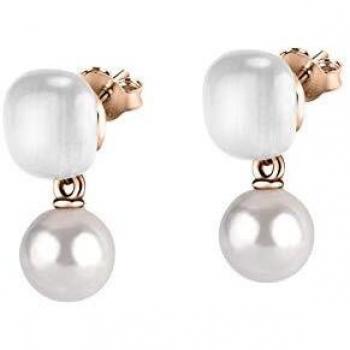 Pendientes de Mujer Morellato GEMMA - Pendientes de acero inoxidable, con diseño elegante y moderno, adornados con piedras preciosas, ideales para ocasiones especiales y uso diario