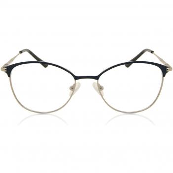 Gafas Recetadas Cuadrado Montura Completa Metálico Plateadas para Hombre - SmartBuy Collection
