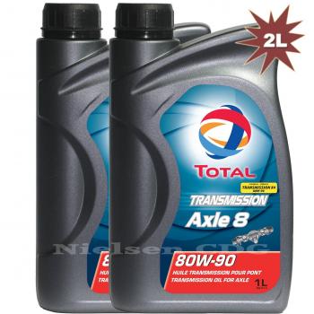 Total de eje de transmisión 8 80 W90 2 x 1L