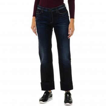 Armani Jeans Pantalones largos tejanos efecto gastado 6Y5J11-5D2UZ mujer
