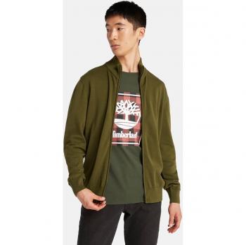 Timberland Williams River Men's Green Zip Sweater, Size L