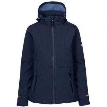 Chaqueta Softshell Christine DLX para Mujer - Navy Marl, Talla Grande