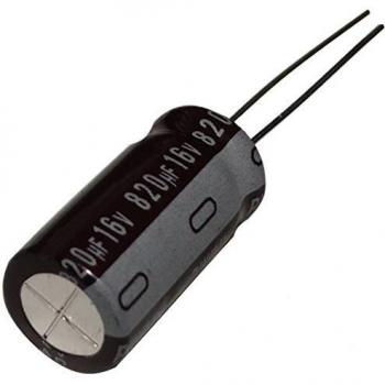 AERZETIX: 5 x Condensador quimico LOW ESR 820µF ± 20% 16V THT 105°C 5000h Ø10x20mm radial