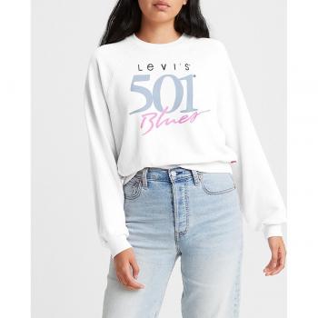 Levi's Sudadera de mujer con cuello redondo