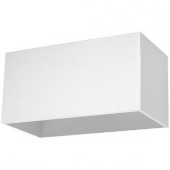 Aplique de Pared Quad Maxi Blanco G9 de Aluminio con 2 Luces LEDBOX Iluminación Interior LED