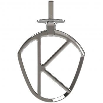 Accesorio Kenwood K-Haken XL de acero inoxidable para batidoras Chef XL, apto para lavavajillas