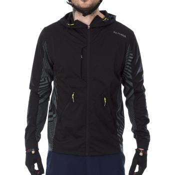 Altura hombres de tres \ 60 chaqueta cortavientos, hombre, color negro, tamaño XL