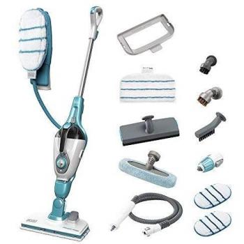 BLACK+DECKER FSMH1321JSM-QS - Mopa a vapor 13 en 1 de 1300W, 500 ml