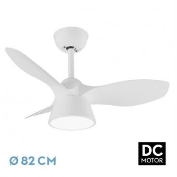 Ventilador DC Cubico 36W Blanco 3 Aspas